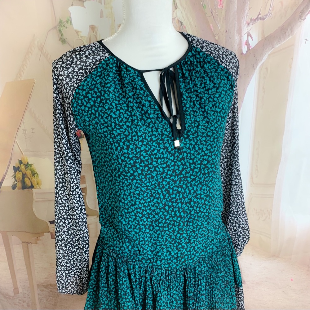 Michael Kors Floral Tassel Multi- Color Dress - Picture 6 of 10